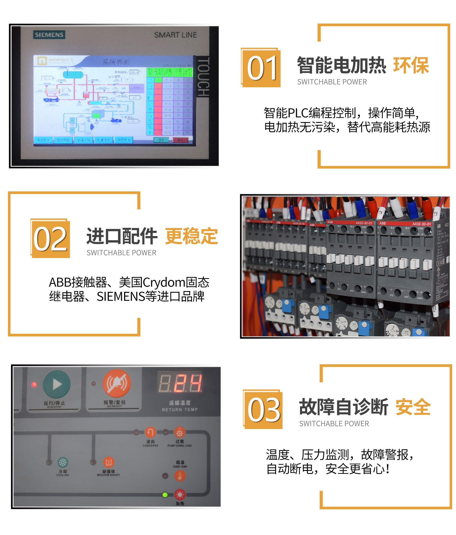 油溫機優(yōu)勢